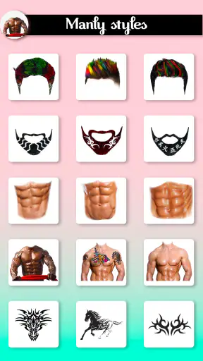 Macho - Man makeover app & Pho screenshot