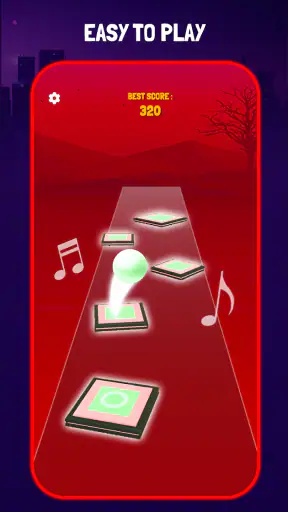 Magic Ball - 3D Hop Game screenshot