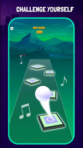 Magic Ball - 3D Hop Game screenshot