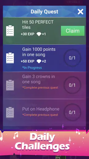 Magic Dream Tiles screenshot