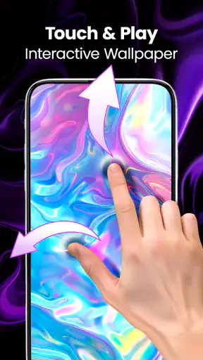 Magic Fluid: Slime Live Wall screenshot
