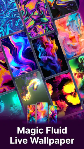 Magic Wallpaper: Magic Fluids screenshot