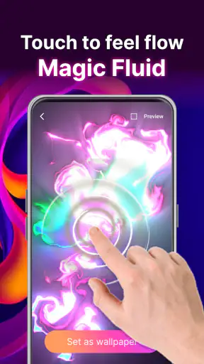 Magic Wallpaper: Magic Fluids screenshot