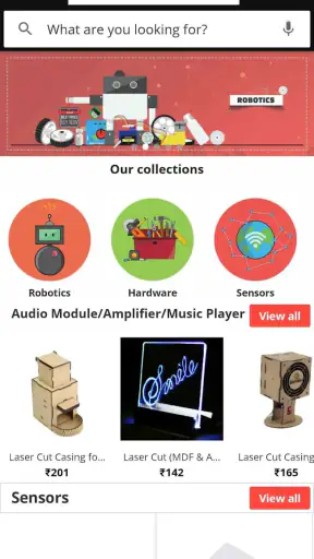 MakerBazar.in screenshot