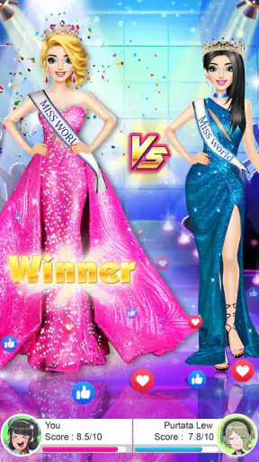 Makeup Wala Game: Fashion Show screenshot