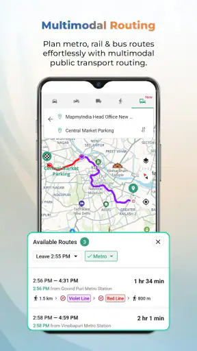 Mappls MapmyIndia Maps, Safety screenshot
