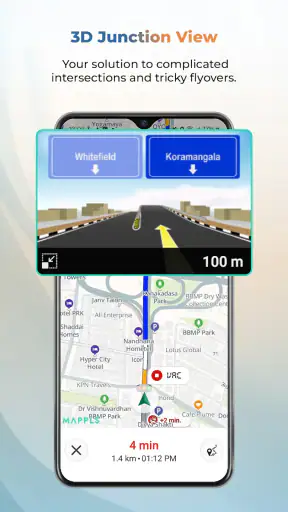 Mappls MapmyIndia Maps, Safety screenshot