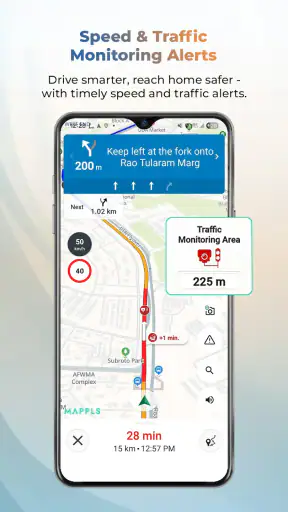 Mappls MapmyIndia Maps, Safety screenshot