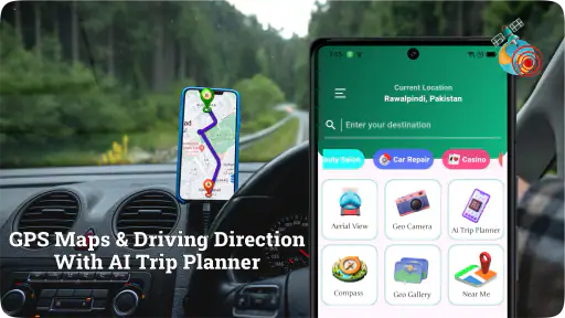 MAPS & GPS Voice Navigation screenshot