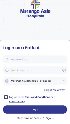 Marengo Asia Hospitals screenshot