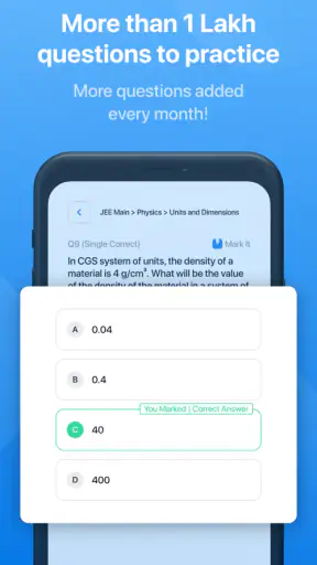 MARKS: IIT JEE & NEET Prep App screenshot