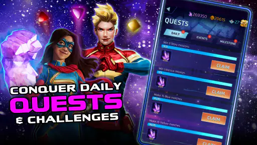 Marvel Puzzle Quest: Hero RPG screenshot