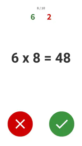 Math games: learning maths app screenshot