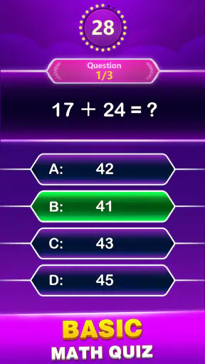 Math Trivia - Quiz Puzzle Game screenshot