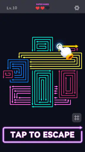 Maze Madness: दिमागी पहेली screenshot