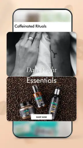 mCaffeine: Natural Skin Care screenshot