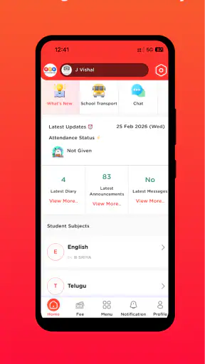 MCB PARENT APP screenshot