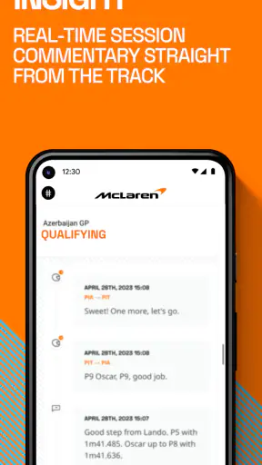 McLaren Racing screenshot