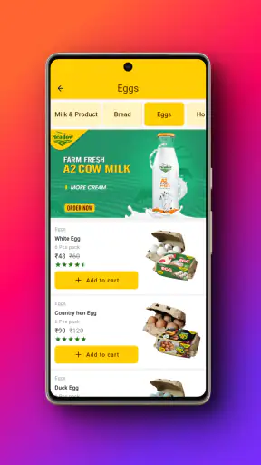 Meadow : A2 Milk & Grocery screenshot