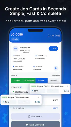 Mechanic Mate - Garage App screenshot