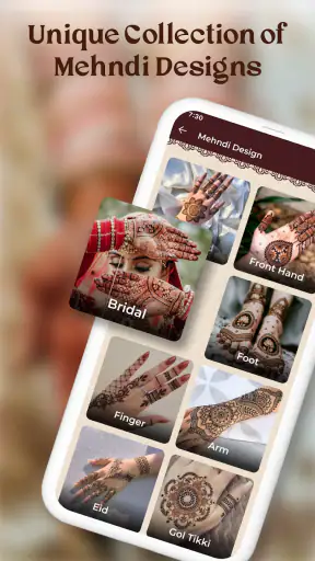 Mehendi design app - मेहंदी ऐप screenshot