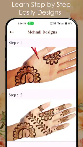 Mehndi Design Easy Simple screenshot