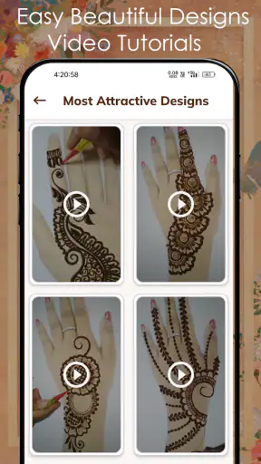 Mehndi Design Easy Simple screenshot