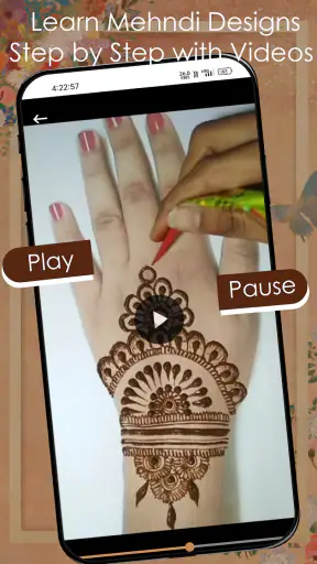 Mehndi Design Easy Simple screenshot