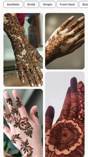 Mehndi Design (Offline) screenshot