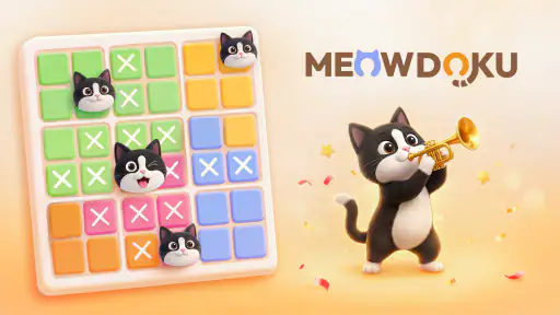 Meowdoku: दिमागी पज़ल गेम्स screenshot