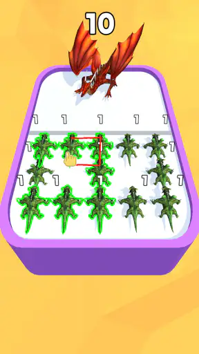 Merge Master: Dinosaur Games screenshot
