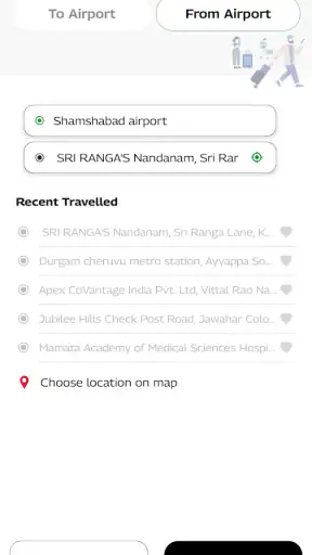Meru Cabs- Airport & Rental screenshot