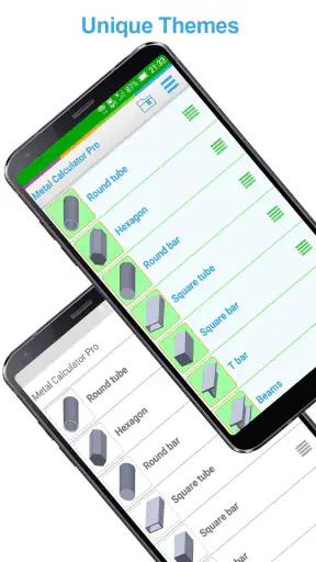 Metal Weight Calculator Pro screenshot