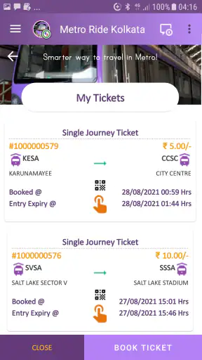 Metro Ride Kolkata screenshot