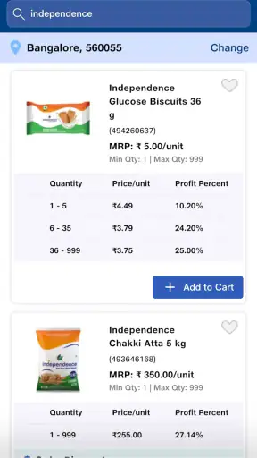 Metro Wholesale B2B Shopping screenshot