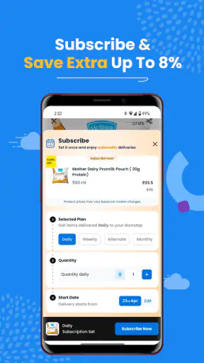 Milkbasket: Grocery Delivery screenshot