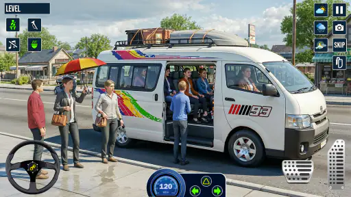Mini Bus Driving Simulator 3D screenshot