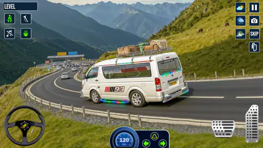 Mini Bus Driving Simulator 3D screenshot