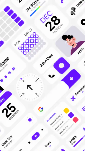 Minimal Widgets screenshot
