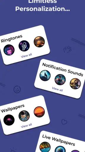 MobCup Ringtones & Wallpapers screenshot
