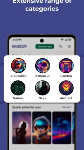 MobCup Ringtones & Wallpapers screenshot