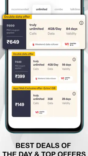 Mobile Recharge App - Online screenshot