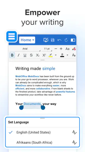 MobiOffice: Word, Sheets, PDF screenshot