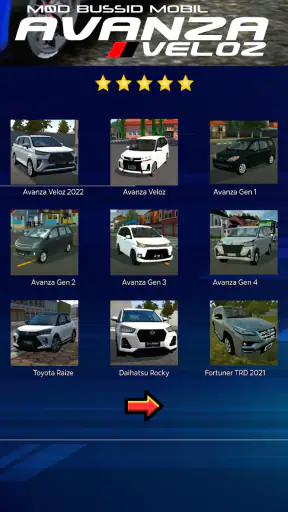 Mod Bussid Mobil Avansa Velos screenshot