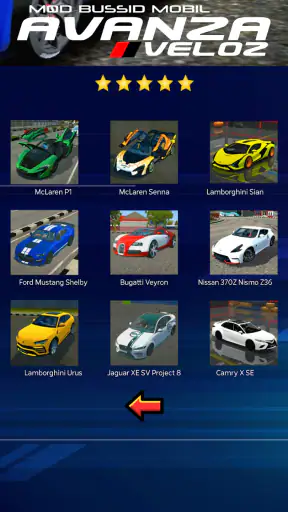 Mod Bussid Mobil Avansa Velos screenshot