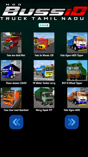 Mod Bussid Truck Tamil Nadu screenshot