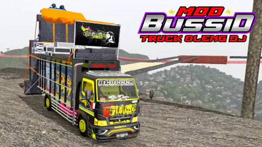 Mod Bussid Truk Oleng Dj screenshot