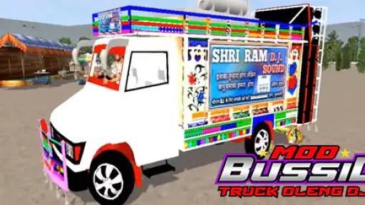 Mod Bussid Truk Oleng Dj screenshot