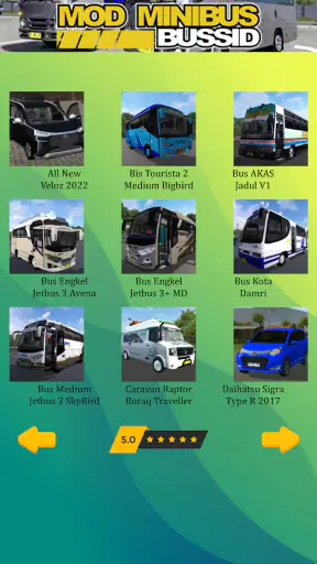 Mod Minibus Bussid screenshot