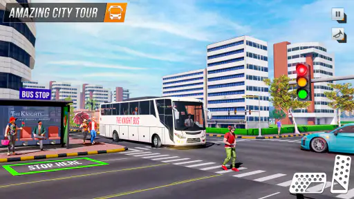 Modern Bus: बस ड्राइविंग गेम screenshot